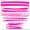 Generico Kit 10 Adesivi Stickers Decal Telaio Bici Bicicletta MTB Universale Frame Protezione cod. 2021 (046 Rosa Fluo)