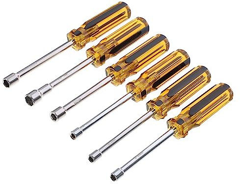 Homoyoyo 6pezzi Cacciaviti Esagonali Acciaio Utensili Per Rc Elicotteri e Barche Leggeri e Smontaggio