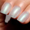 Imtiti Smalto per unghie bianco scintillante, 15 ml di smalto colorato bianco verde UV/LED Soak Off Gel Polish Nail Art Design Manicure Salon DIY Gel 1Pcs