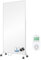 BR Bringer Infrarotheizung Standgerät - 1000 Watt - Energiesparend - Mobile Elektroheizung mit Standfüßen auf Rollen, Steck-Thermostat - 5 Jahre Garantie, TÜV - Deutsche Qualitätsmarke (weiß)