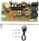 AM Transmitter Module, Short Wave Radio Transmitter Board, 21MHZ Crystal Frequency Stabilization, C1 to C6 Filter Capacitor, SW Radio Amplifier Kit, for DIY Campus Broadcast