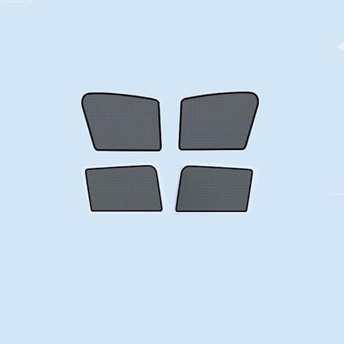Auto Seitenscheibe Sonnenschutz für Dacia Lodgy,Magnetisch Mesh Autofenster -Sonnenschutz Reduziert Wärme und UV-Strahlung Autozubehör,4pcs