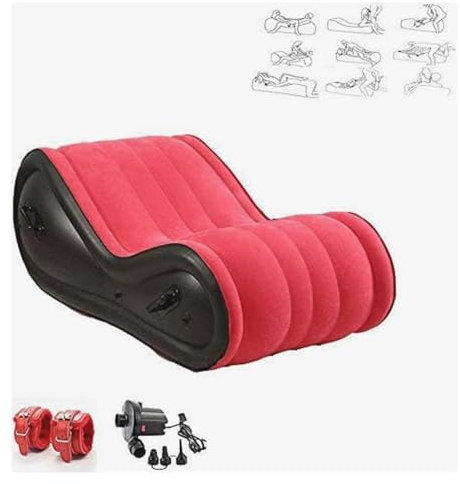 BesBet Aufblasbares Sofa für das Wohnzimmer Für einfache Lagerung -ShaF8Y ENNA010602