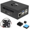 eleUniverse OrangePi 5 Pro Case (N515), Metal Case with 5V 3010 Cooling Fan and 3Pcs Aluminum Heatsinks for OrangePi 5 Pro/OrangePi 5 Max/OrangePi 5 Ultra