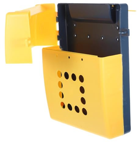 Yardenfun Moderner Wandbriefkasten Briefkastenkombination für Vorschlags- Abstimmungs- und Spendenabschließbare Wahlurne