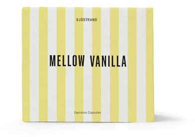 Sjöstrand Espresso Vanilla Lot de 10 capsules de café bio compatibles avec Nespresso Compostable Commerce équitable