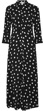 YAS Damen Yassavanna Long Shirt Dress S. Noos