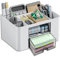 Schreibtisch Organizer Weiß, Desk Organizer Schreibtisch, 7 Fächer Stiftehalter Schreibtisch, Multifunktional Tisch Büro Organizer mit Schubladen für Home Schule Bürobedarf Schreibtisch Organisation