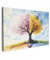 MuchoWow© Leinwandbild 60x40 cm Dekoration Wohnzimmer Bilder Pictures Wall Decoration Living Room Wohnungs Deko Moderne Bild Baum - Kunst - Jahreszeiten - Frühling - Herbst