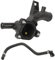 ZEALfix Thermostat Housing Water Pump Outlet 1338487 Fit for Vauxhal Adam Astra Corsa Meriva 2010-201625192985 13249353,with Water Hose