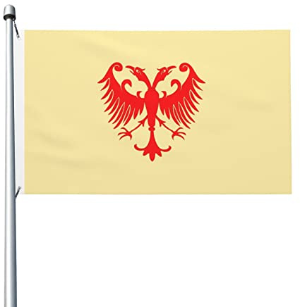 Wiederaufbau Der Flagge Des Serbischen Reiches Fahne Flagge Langlebig Außenbanner Für Outdoor Feiertage Lawn 90X150Cm