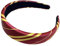 Haarreif für Harry Hermine Kostüm,Gryffindor Haarschmuck Potter Damen Zubehör,Kinder Mädchen Klassischer Burgunderrot Schlieren Haarband,für Harry-Potter-Kostüm,Faschingskostüme,Cosplay,Schuluniform