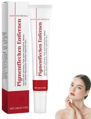 Pigmentflecken Entferner Creme Gesicht, Aufhellungscreme Gegen Dunkle Flecken, Dunkelfleckenentferner für den Körper Dunkelflecken-Korrekturcreme für Achselhöhlen, Innenschenkel und Intimbereiche (1)