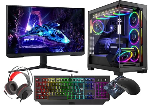 VIST Stellar Ryzen 7 8700F RTX 5060 32GB SSD 1TB WiFi LCD 24 180Hz W11