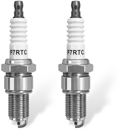 F7RTC Spark Plugs for Lawnmower Automotive, Small Engine Ignition Plug, Replacement for Lawn Mower Spark Plug, Car Spark Plugs, Lawn Mower Spark Plugs for Garden Tools Generator Motorcycle Engine