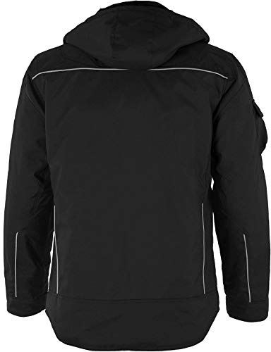 Qualitex PRO-Winterjacke Arbeitsjacke Stehkragen mit Klett