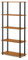 Furinno Turn-N-Tube Espositore multiuso a 5 livelli, ciliegio chiaro/Nero