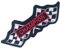 World Champion Flag Rally Car Motor Racing Victory Iron on sew on Patch