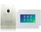 MATHFEL Video Türklingel mit Kamera und Monitor, 2x7'' LCD, 4 Draht Türsprechanlage für 1 Familienhaus, 170° Weitwinkel-Kamera - Türöffner, Gegensprechanlage, WLAN-Schnittstelle