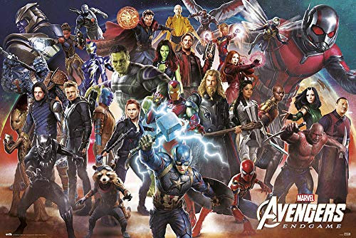 Avengers: Endgame Poster Line Up (91,5cm x 61cm) + Ü-Poster