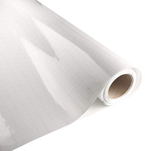 PrintAttack D004 Transferfolie Plotter für Vinyl Übertragungspapier Applikationspapier DIN A4 Plotten Application Tape Montagefolie mehrfach verwendbar (Transferfolie, 5 x DIN A4)