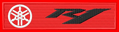 Masterpatch Aufnäher bestimmt für Fans Yam R1 Langer Patch für R1 Bikers Motorrad parche Bordado brodé Patch écusson Toppa ricamata