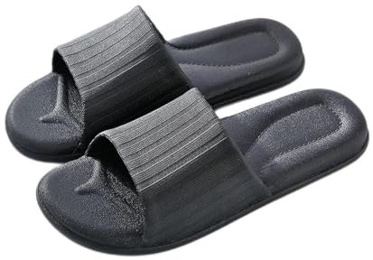 Hausschuhe Home Slippers Hausschuhe for Frauen und Männer Komfort Massage PVC Badezimmer Dusche Sandalen Offene Zehen rutschfeste weiche Dusche Hausschuhe for Innenraum-Außenpool-Fitnessstudio Indoor