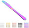 Rainbow Dinner Knifes 6 Pieces, Kyraton Titanium Plating Rainbow Stainless Steel 22.8 cm Steak Knives Set Table Knives, Flatware Butter Knife Knives Set Cutlery Set, Dishwasher Safe.