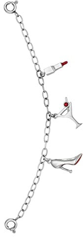 Julie Julsen frei JJCG27471-1 Damen Uhrenkette Charming Edelstahl Silber