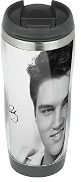 mugmart Elvis Presley Auto Reisebecher, Thermo-Isolierbecher für heiße und kalte Getränke