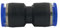 Raccordo ad innesto rapido tubo/tubo dritto diametro 10 mm - Conf.15 pezzi