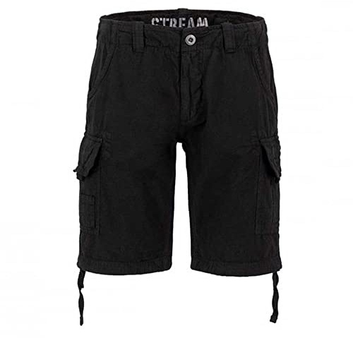 Alpha Industries Stream Short Short für Herren Black