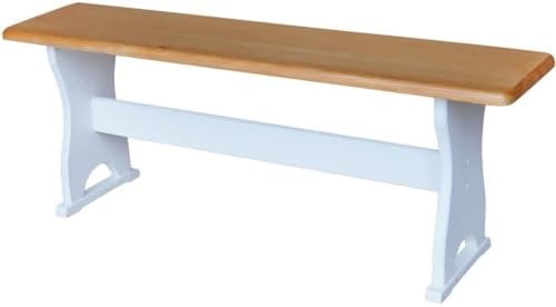 k koma Bank Kiefer MASSIVHOLZ NEU SITZBANK Nuss (120)