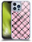 Head Case Designs Nero E Rosa Pixel Patterns Custodia in Gel [Protezione di Grado Militare] Compatibile con Apple iPhone 13 PRO Max