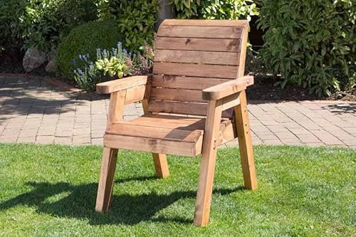 Charles Taylor Traditional Chair Self-Assembly - L74 x W118 x H98 cm - Redwood - Assembly Required