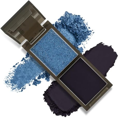 Boobeen Smoky Eyeshadow Palette, matt schimmernde Lidschattenpalette, hochpigmentierte, natürliche, kühle Farbtöne, rauchiges Augen-Makeup für Halloween, Weihnachtsfeier