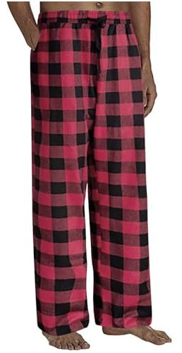 DHYUEN Trainingshose Herren Stretch Schnittschutzhose Herren Gefüttert Herren Jogginghose Freizeithose Herren Casual Latzhose Herren Arbeitshose Warmer Jeggings Mit Taschen Wanderhose Herren(Rot，L)