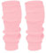 ANZEE Leg Warmers for Kids Stay Warm and Stylish, Kids's Knitted Ankle Warmers 80s Party Dance Sports Yoga Accessories & Ice Skating (Baby Pink.)