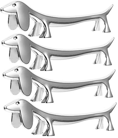 ORFOFE 12stücke Alloy Essstäbchenhalter Für Essstäbchen Und Gabeln Praktische Tischdeko Und Langlebig Für Sushi Esstisch Und