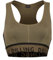 Dilling Damen Sport BH aus Merinowolle - Moos 38