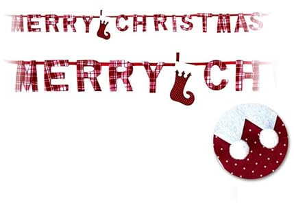 Partilandia Girlande Merry Christmas, 1,8 m