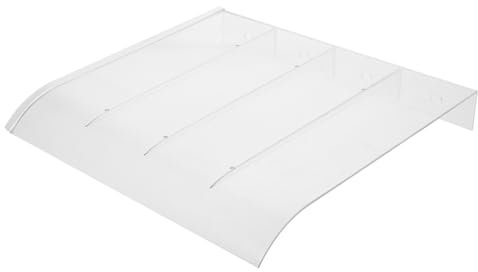 BCOATH Transparente Markise Terrassenüberdachung Haustürmarkise Für Markisenüberdachung Uv-Regen-Schnee-Schutz Kellerfenster Gut Abgedeckt Planen Und Wasserdicht STK