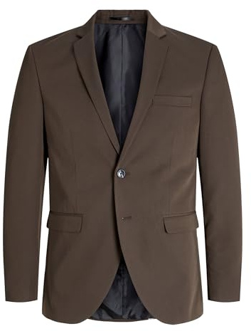 JACK & JONES Male Einreihiger Blazer JPRFRANCO Super Slim Fit Blazer | Regular Fit, Einfarbig, Langarm, Formal, Nicht waschen