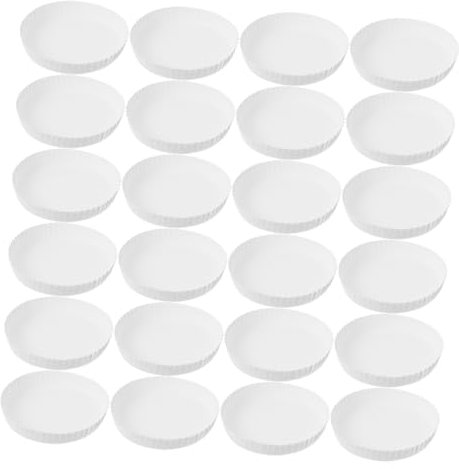 Cabilock 200 Tapas Desechables Para Vasos De Papel Cubiertas Antipolvo Para Barra Y Restaurante Tapas Transparentes Para Bebidas Fácil Uso Y Desechables