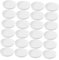 Cabilock 200 Tapas Transparentes para Vasos de Papel - Cubiertas Antisalpicaduras para Cafetería, Bar o Tetería
