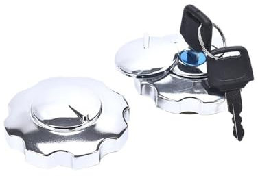 Motorrad Benzintankkappe 1PC Motorrad Kraftstoff Gas Tank Cap Cover Lock Set Für CG125 Ersatzteile