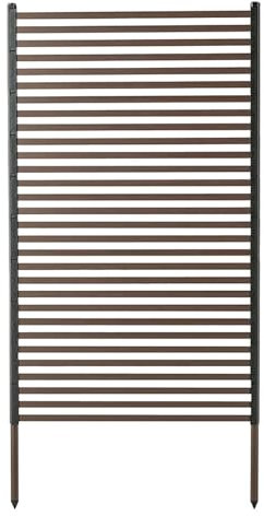 Sichtschutzwände for den Außenbereich, freistehender Sichtschutzzaun for den Außenbereich, Sichtschutz for Garten und Terrasse im Hinterhof, dekorative Zaunelemente aus Metall(60x90cm (23.62x35.43in))