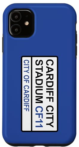 Cardiff City Stadium Iconic Street Sign Case for iPhone 11