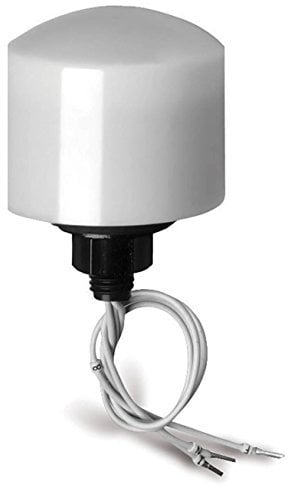 Perry 1IC7042/B Interruttore Sensore Crepuscolare, Bianco