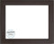 Homedecoration Hamburg MDF Bilderrahmen 35 x 100 cm stabile Leiste Sondergrössen 100 x 35 cm Farbwahl Hier: Eiche Dunkel mit Acrylglas Antireflex 1 mm